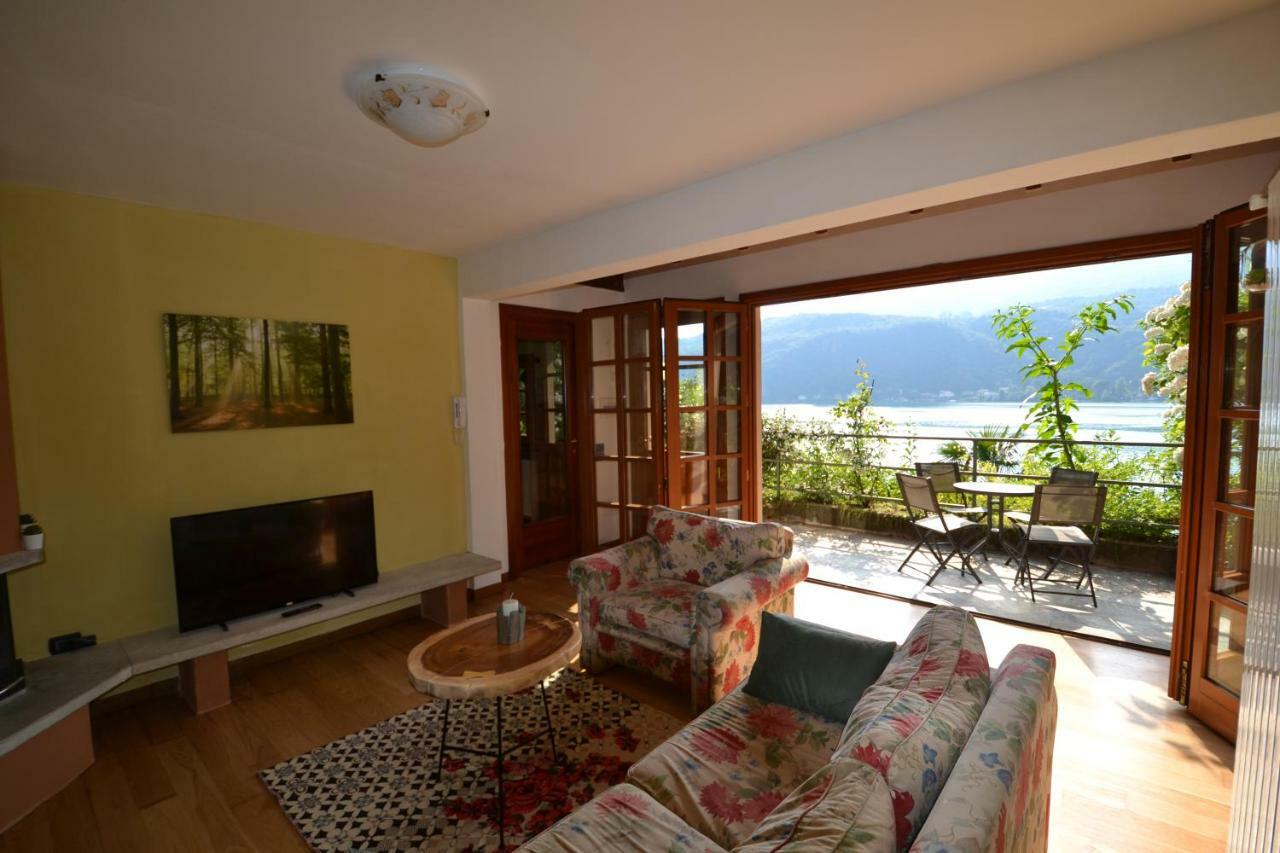 Villa Rina Deluxe And Cottage Porto Ceresio Exterior foto